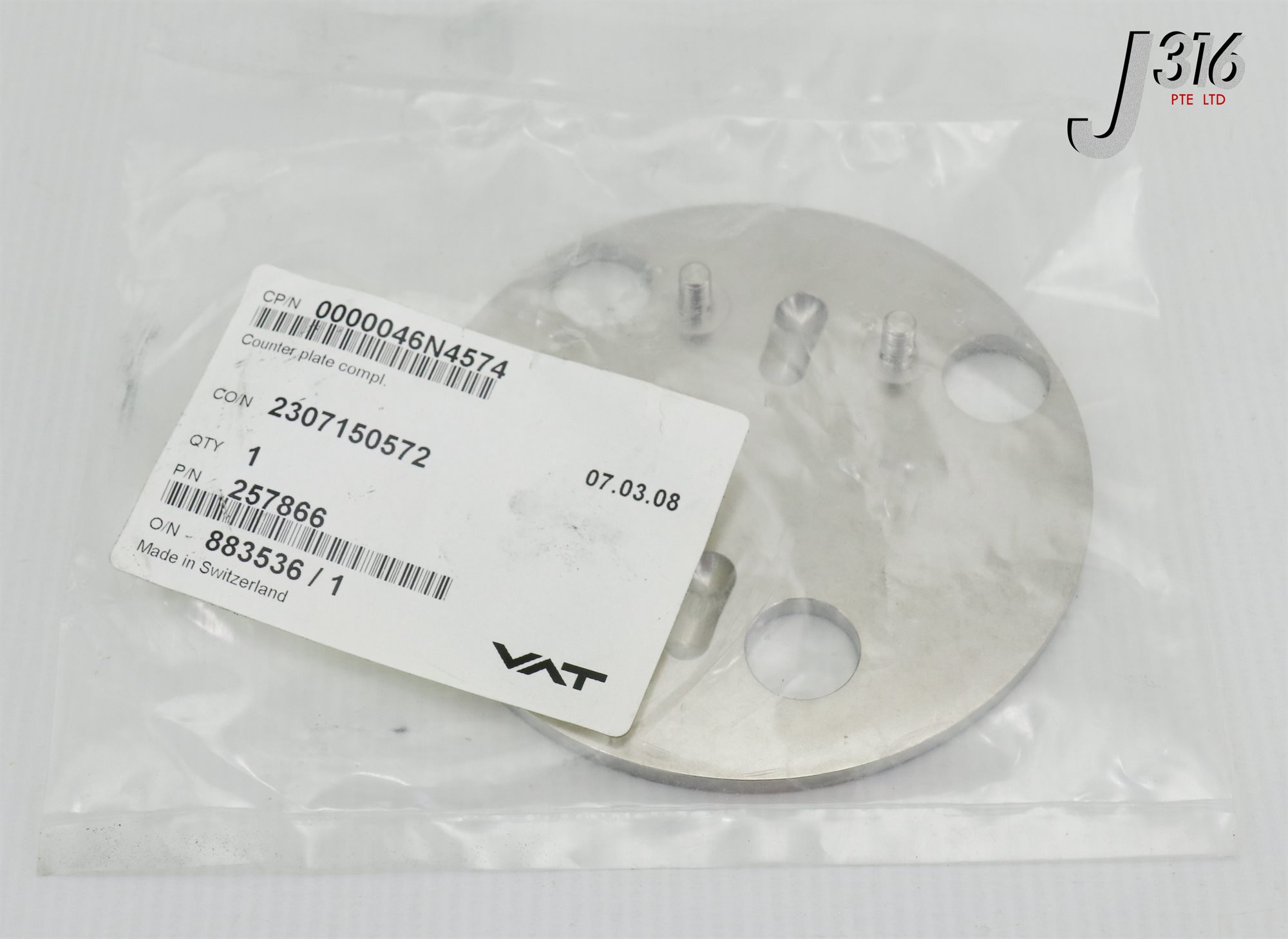 。、、 24469 VAT COUNTER-PLATE ASSY (NEW) 257866 | eBay